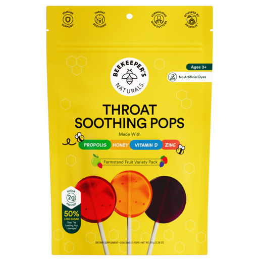 Kid's Throat Soothing 15 Lollipops