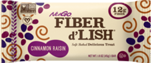 Fiber d'Lish Cinnamon Raisin 16 Bars