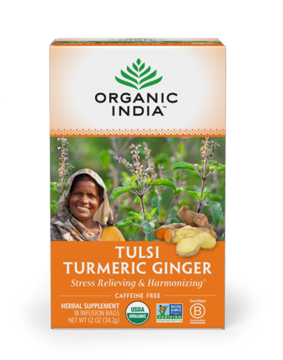 Tulsi Turmeric Ginger 18 Bags