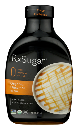 RxSugar® Organic Caramel Syrup 16 fl oz