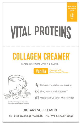 Collagen Creamer Vanilla 14 Servings