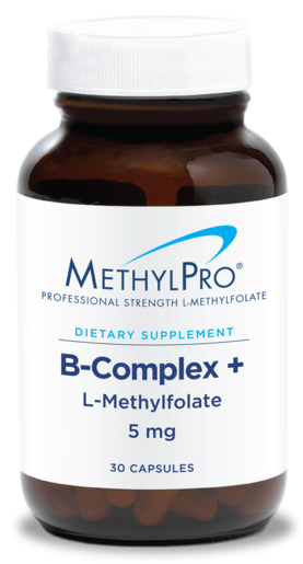 B-Complex + 5 mg L-Methylfolate 30 Capsules