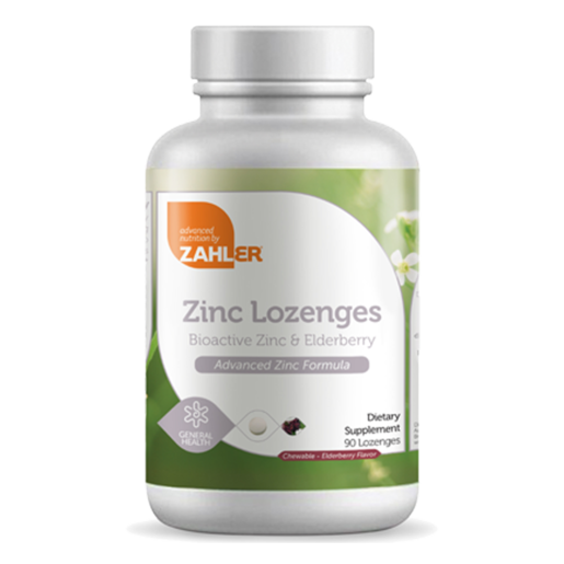 Zinc Lozenges Elderberry Flavor 90 Lozenges