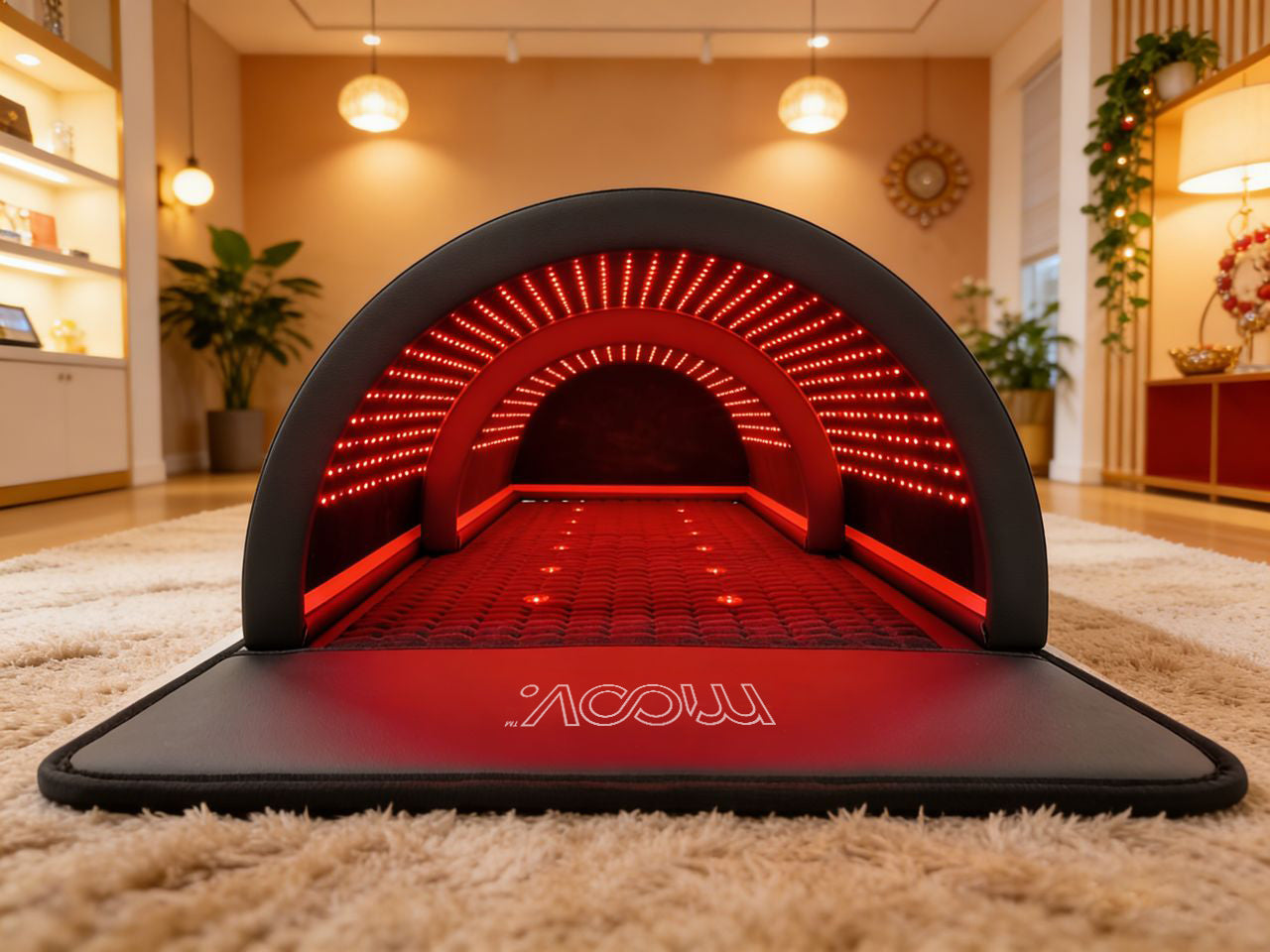 Moov Hemisphere: Portable PEMF, Infrared & Red Light Therapy Sauna
